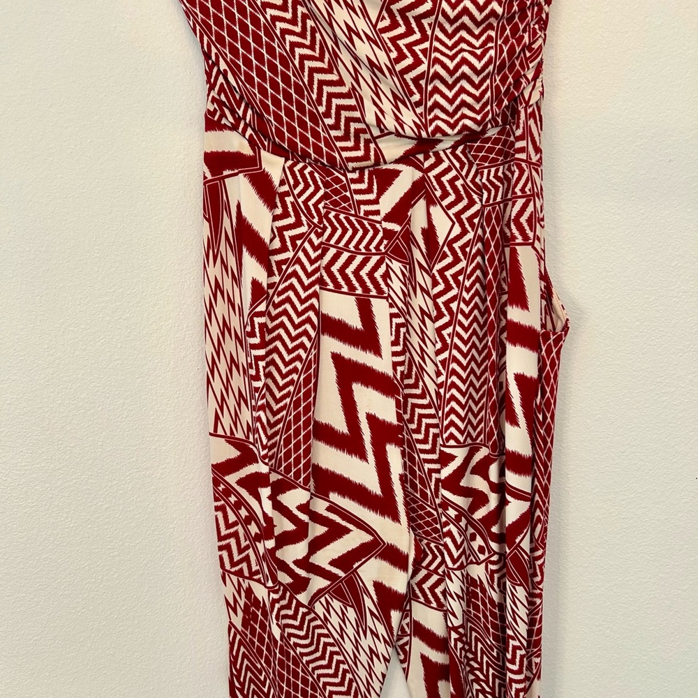 TRIBAL PRINT STRAPLESS ROMPER - Picture 6 of 6